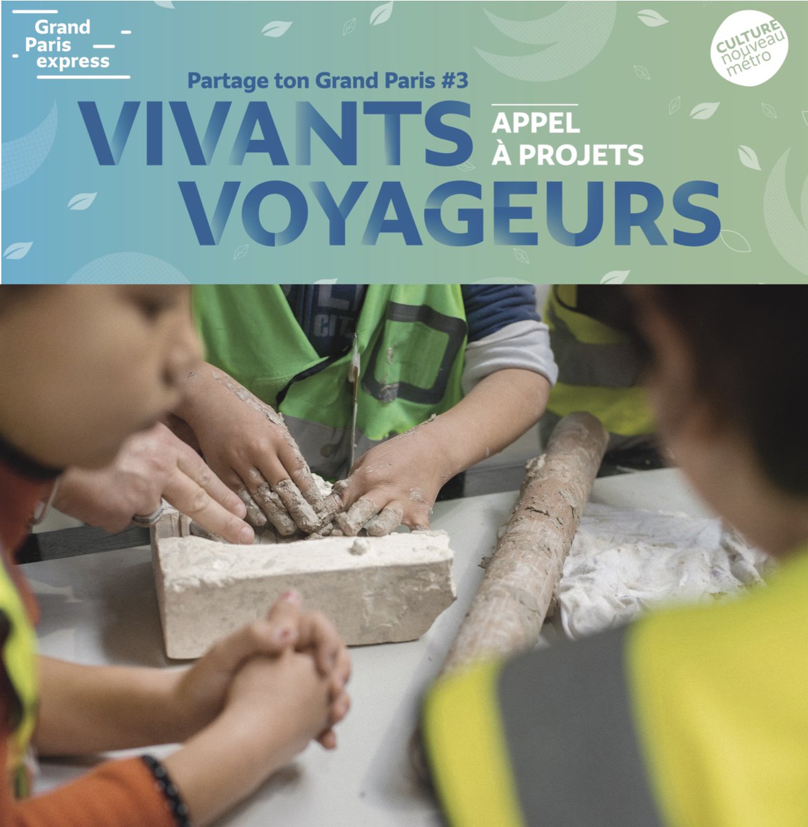 Fière d'être lauréate de l'Appel à Projets #PartagetonGrandParis ! 🙌🍶🏗️
Mon projet s'appelle "Du chantier au banquet, notre petite manufacture de bols en terres excavées". 
Pour me suivre dans cette aventure en images, c'est sur Instagram : instagram.com/camille.bosque/ 📸