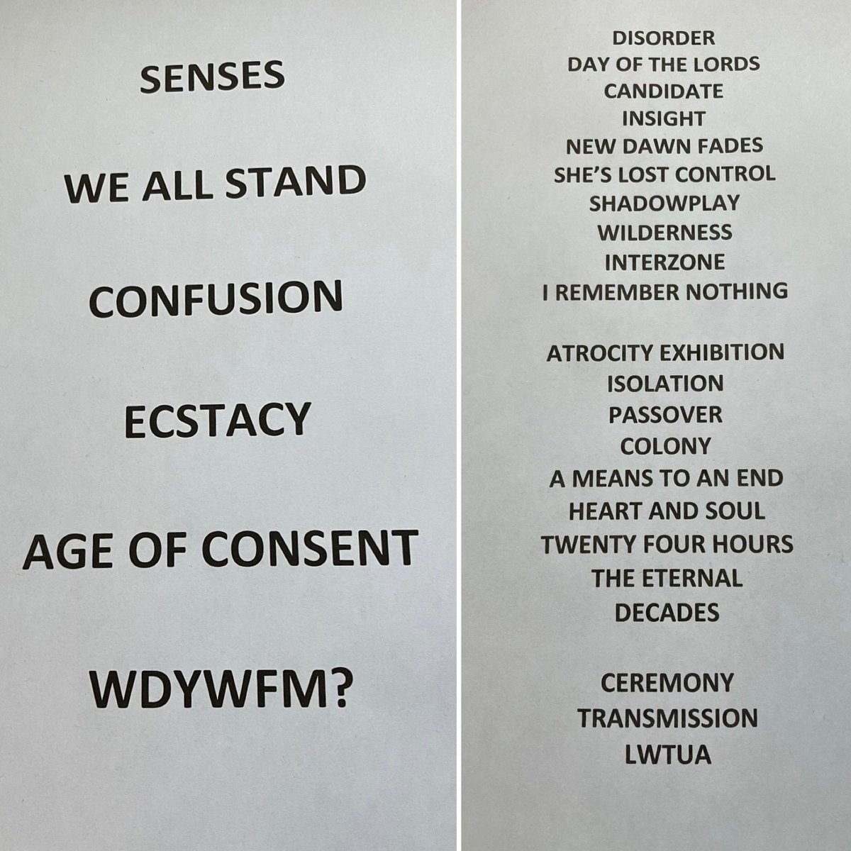 Peter Hook tweet media