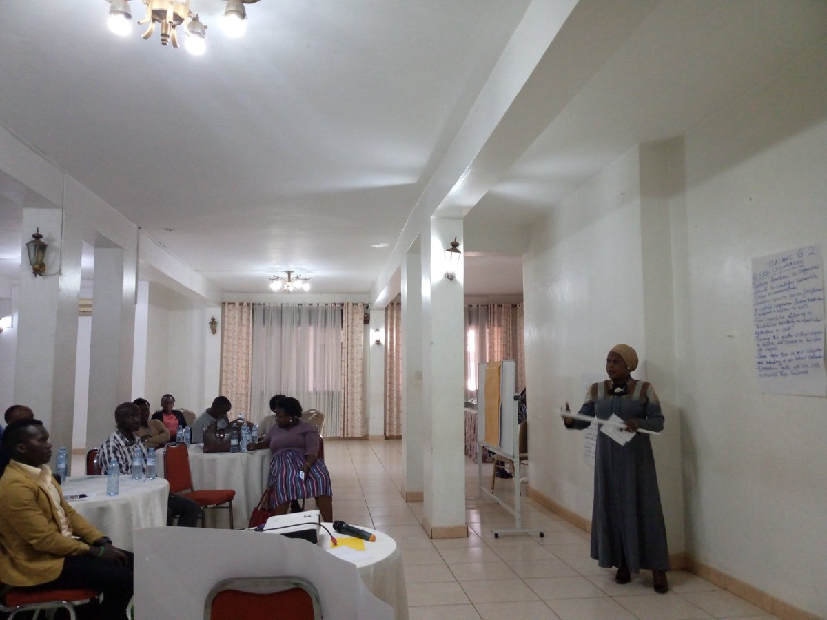 Teacher's group giving their contribution on the ASP Next steps