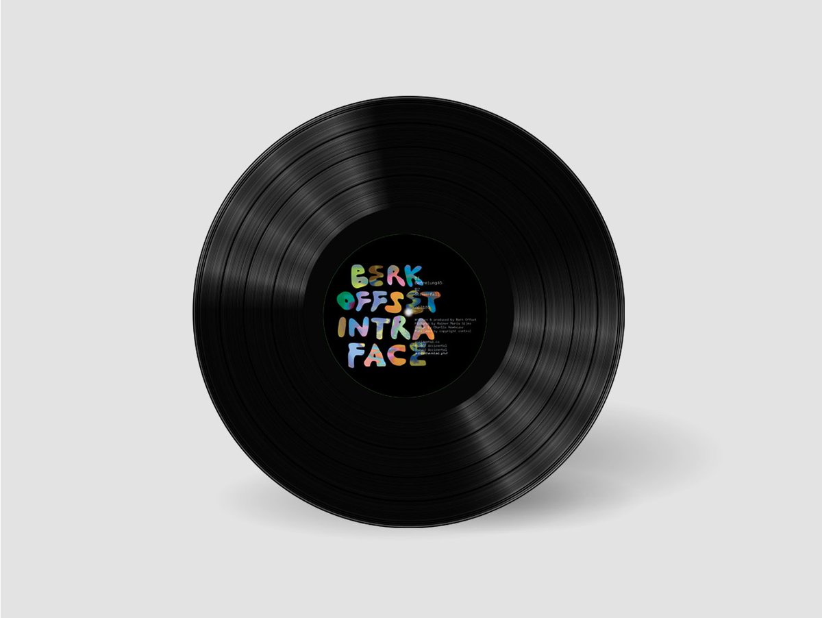 Out today:  
Berk Offset - Intraface 12"
li.sten.to/bo_intraface 

Berk Offset brings his committed strain of swinging techno freakdom to Accidental Jnr for a four-track EP aimed squarely at the hips.  
Listen/get your copy at <a href="/deejay_de/">deejay.de</a> <a href="/Junorecords/">Juno Records</a> <a href="/REDyesRED/">RED👹</a> @unearthedsounds