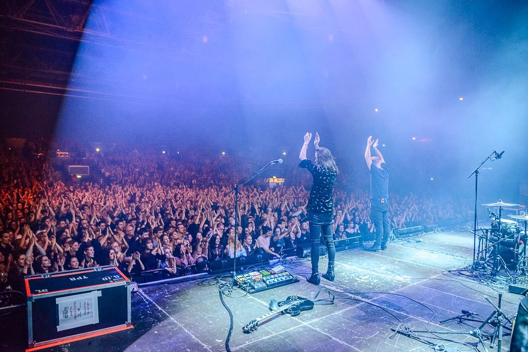 This time next week we play our first ever headline show in Paris at <a href="/SUPERSONICparis/">SUPERSONIC</a>. Our last gig there was at <a href="/Zenith_Paris/">Zénith Paris - La Villette</a> with <a href="/TPROfficial/">The Pretty Reckless</a> and it went off so we can’t wait to do it again! 📷 <a href="/HannahMeadows_/">Hannah Meadows</a>