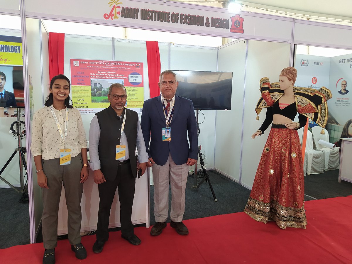 Aifdbangalore's tweet photo. #genforum #edconclave2023- AIFD proudly beaming and participating in the tech conclave! #oneearth #onefamily #onefuture 
@adgpi @IaSouthern
 @Prodef_blr #RSI #AWES   @PIBBengaluru https://t.co/YeqELoT003