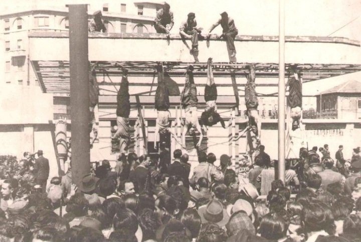 This is how fascism ends!
#28April1945  #PiazzaleLoreto  #Antifa