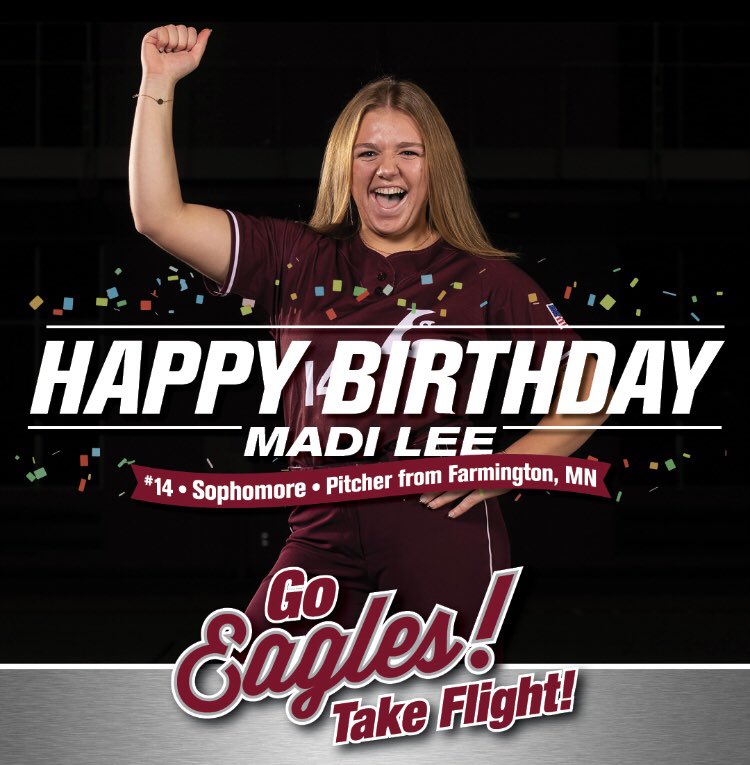 UWLSOFTBALL's tweet photo. happy birthday madi lil’ gamer lee! @MadiLee28 👑💃🎂🥳💪🏼#MLGL https://t.co/gdAZZ6YQB7
