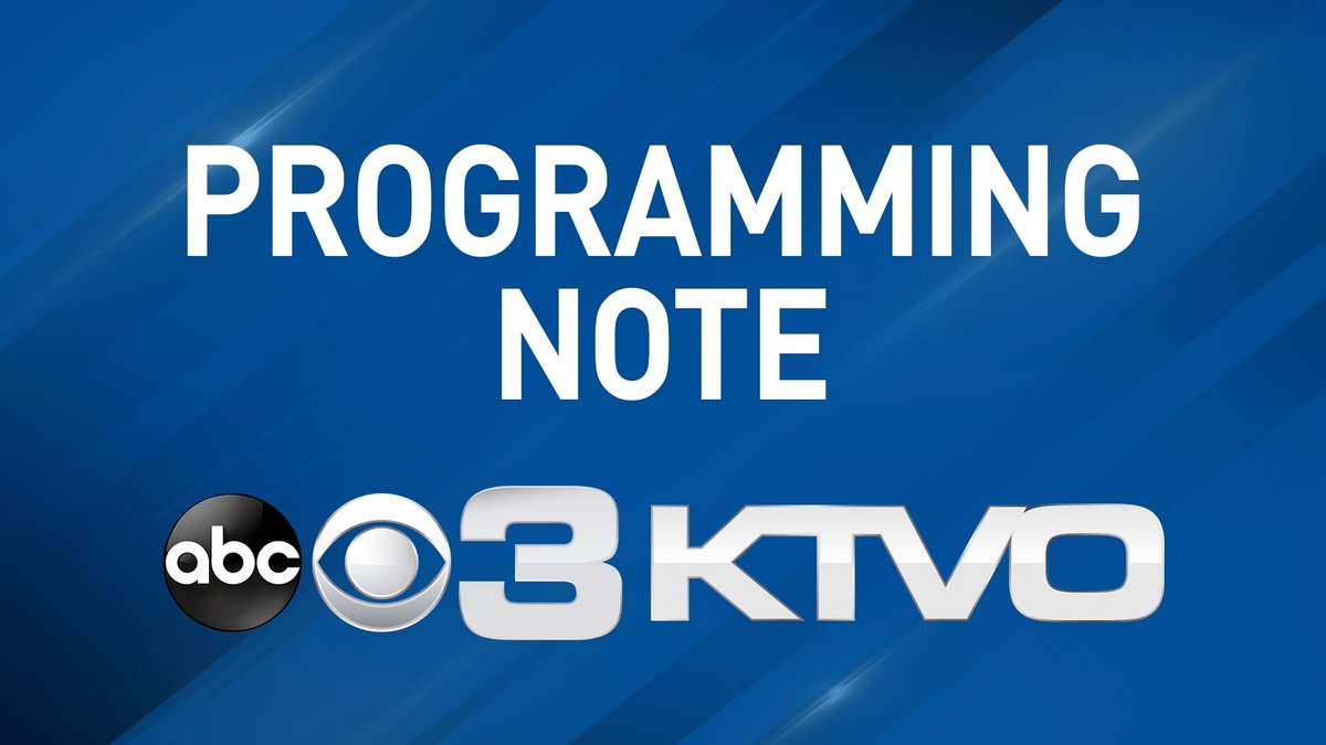 #KTVO News at Six will not be seen tonight, due to rounds two and three of the 2023 NFL Draft. Go to ktvo.com for the latest news, and catch KTVO News with .<a href="/AaronAbeytia/">Aaron Abeytia</a> after the draft.