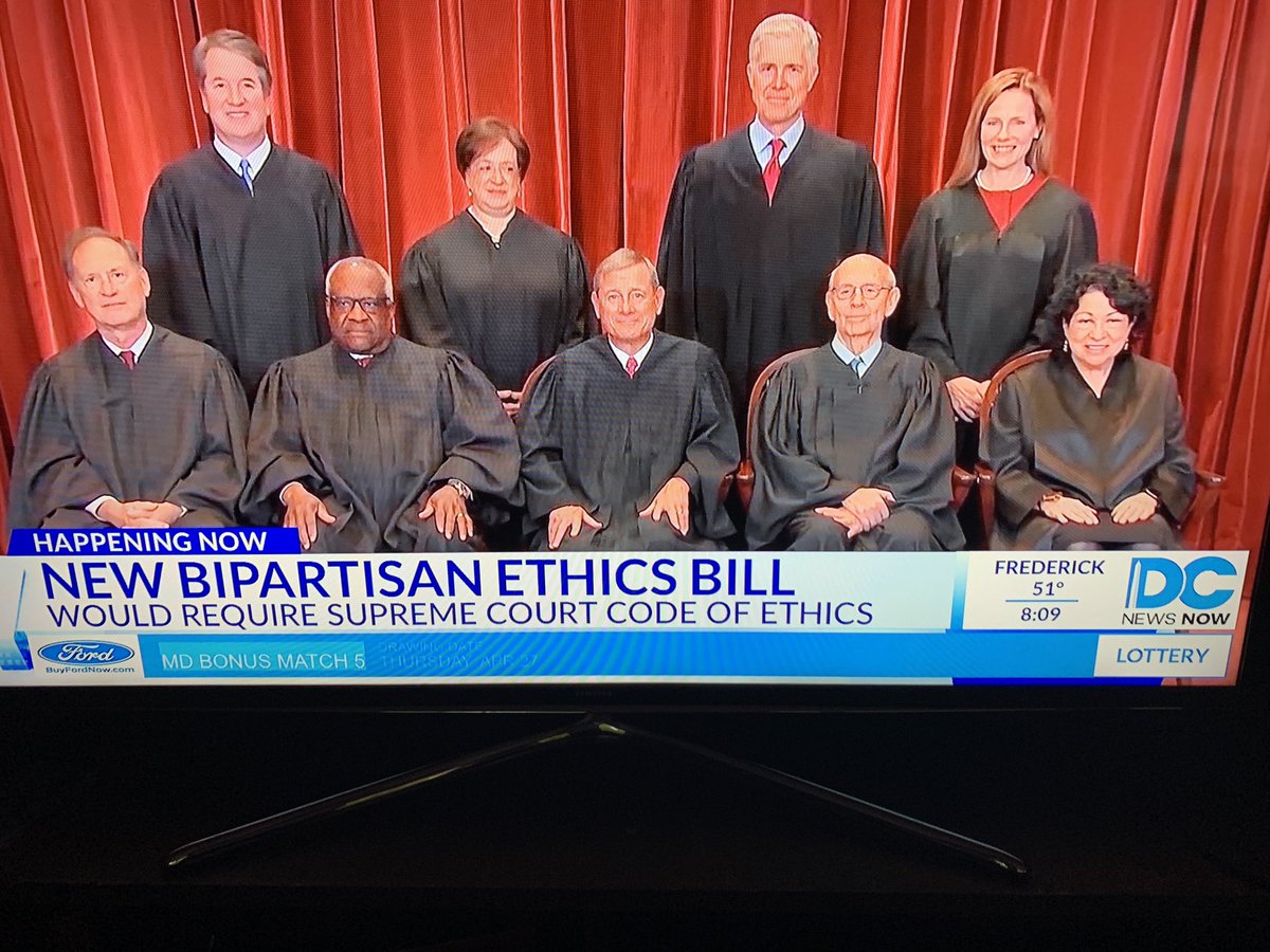 EricPadmore's tweet photo. Somebody please tell @DCNewsNow the “news” that #KetanjiBrownJackson has been on SCOTUS since June of last year. https://t.co/fO03rmLE9y