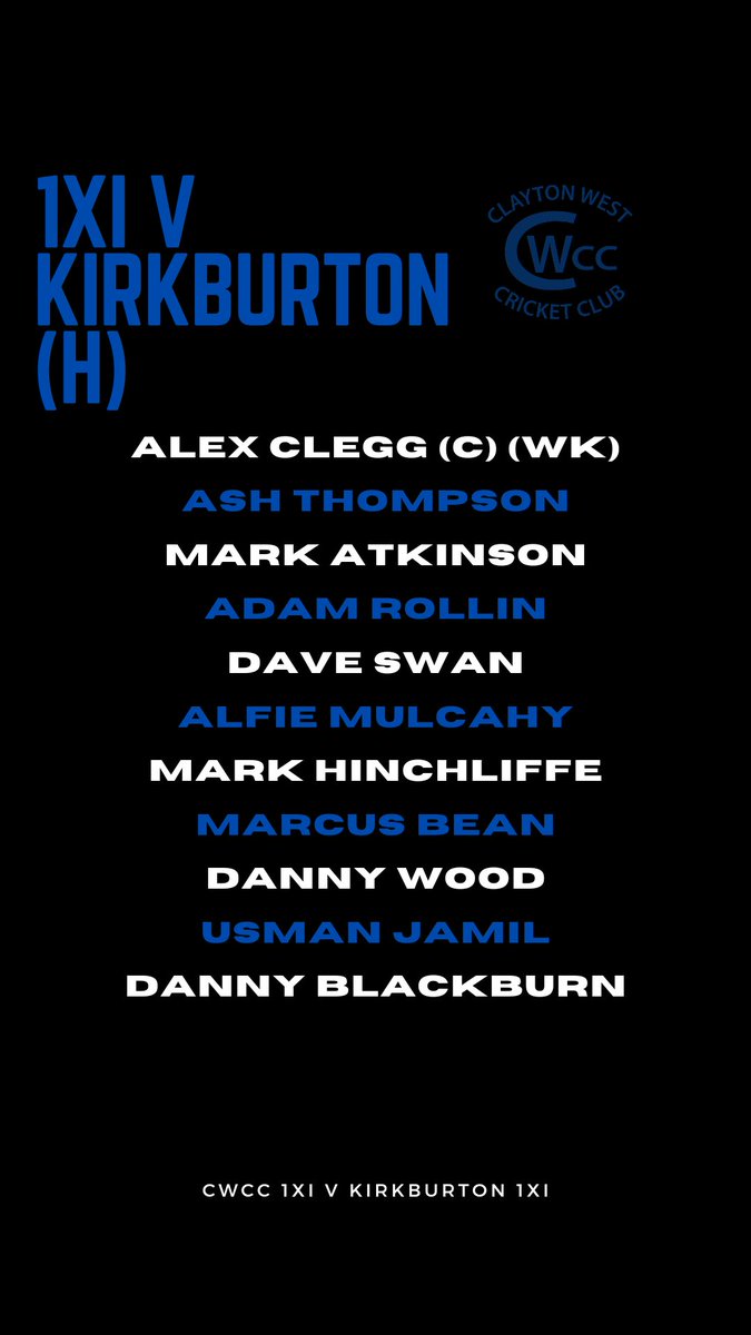 CWCC_cricket's tweet photo. On Sunday, the 1XI go in search of a major cupset with Premiership side Kirkburton making the to short journey to HQ for the first round of this year's Sykes Cup. https://t.co/zWm0moSH5o