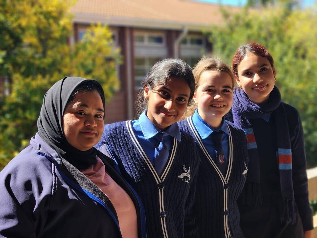 PrincipalRGHS's tweet photo. Well done to our Debating Team who won round 2. Very intense debate, but they shone. #NGSF2023. #integrity #acceptance  #respect  #kindness #gratitude  @rustenburgalumnae @rustenburggirls
@_official_eunicehigh_ https://t.co/XYkBTtGMd2 https://t.co/aBVKAAFuid