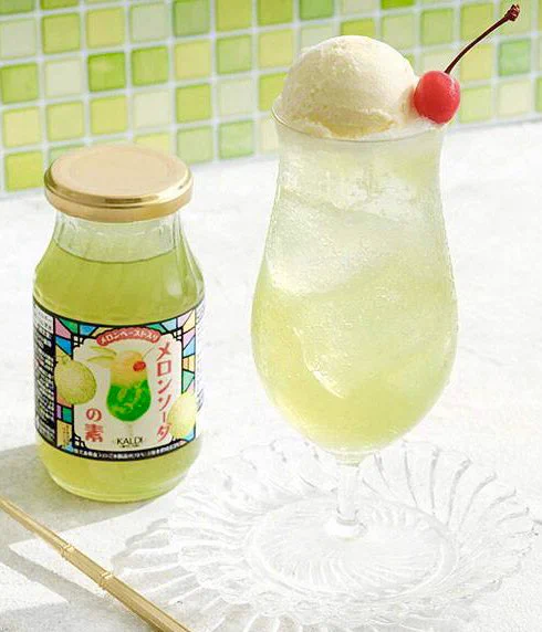 カルディから話題の新作！メロンソーダの素新発売！