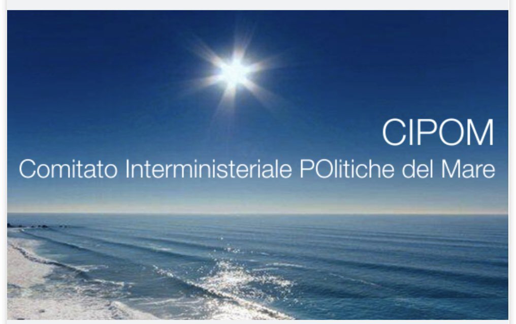 GretaTellarini's tweet photo. Onorata per la nomina come Esperto per le politiche del #mare con decreto Presidenza del Consiglio dei Ministri per la redazione del primo Piano del mare nell’ambito del #CIPOM https://t.co/LmhcYi8oBt