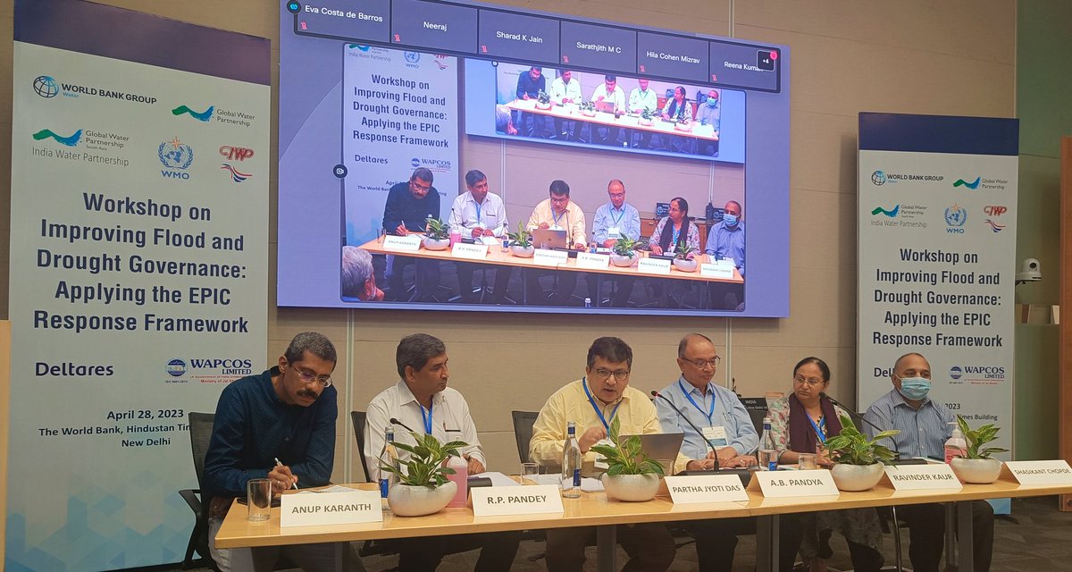 IWPindia01's tweet photo. Mr. Anupam Mishra @wapcosofficials asking the question from the panel on #EPICResponse Framework asking whether it won't be beneficial to use basin based approach rather than the state based approach in application. https://t.co/8mz0nrhHux