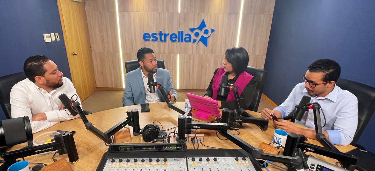 Recibimos en #EstrellasDeLaOpinión a Julio Cuello, presidente de la juventud del <a href="/PLDenlinea/">PLD</a> en el municipio Santo Domingo Este.