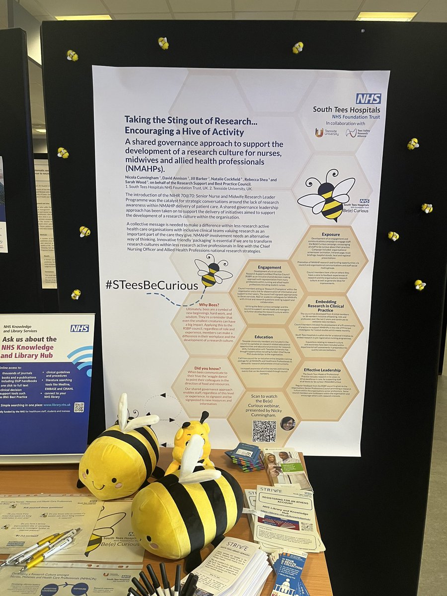 helenwatts91's tweet photo. Fantastic to see progress &amp; success in research in the Tees Valley at the @TVRAResearch event. Spotted our #STeesBeCurious Research Support and Best Practice Council poster. @NickyCunningh20 @PhysioDaveA @greenaway71 https://t.co/ffwlK3FuDL
