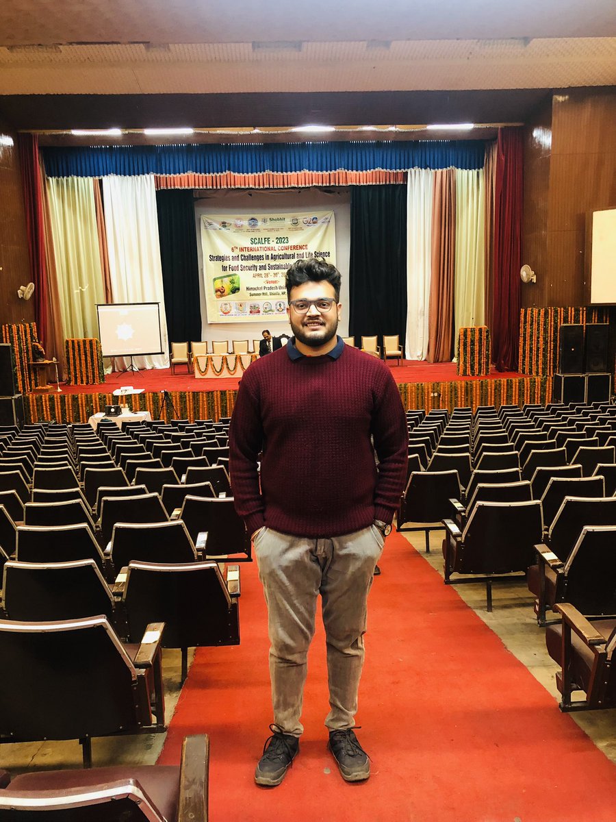 Today I got the opportunity to give a poster presentation on “Integrated weed management- A sustainable method for wheat production” in 6 th international conference- strategies and challenges in agricultural and life science for food security and sustainable environment.