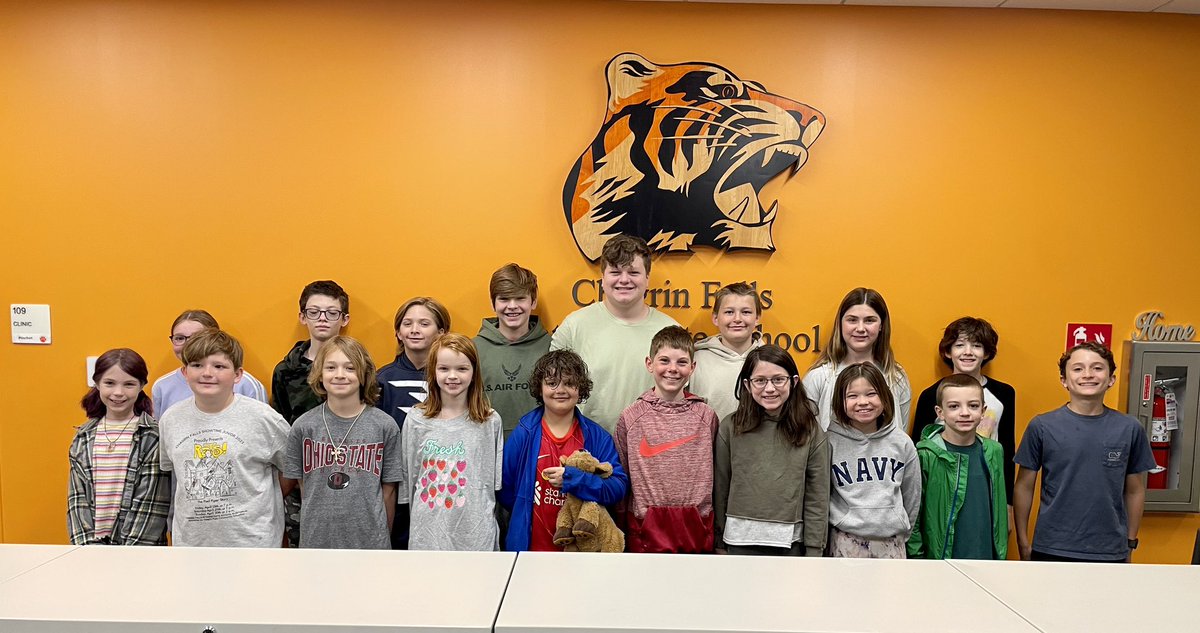 Congratulations to our Tiger of the Month students for the month of April! #cfevs #cfis #writethestory