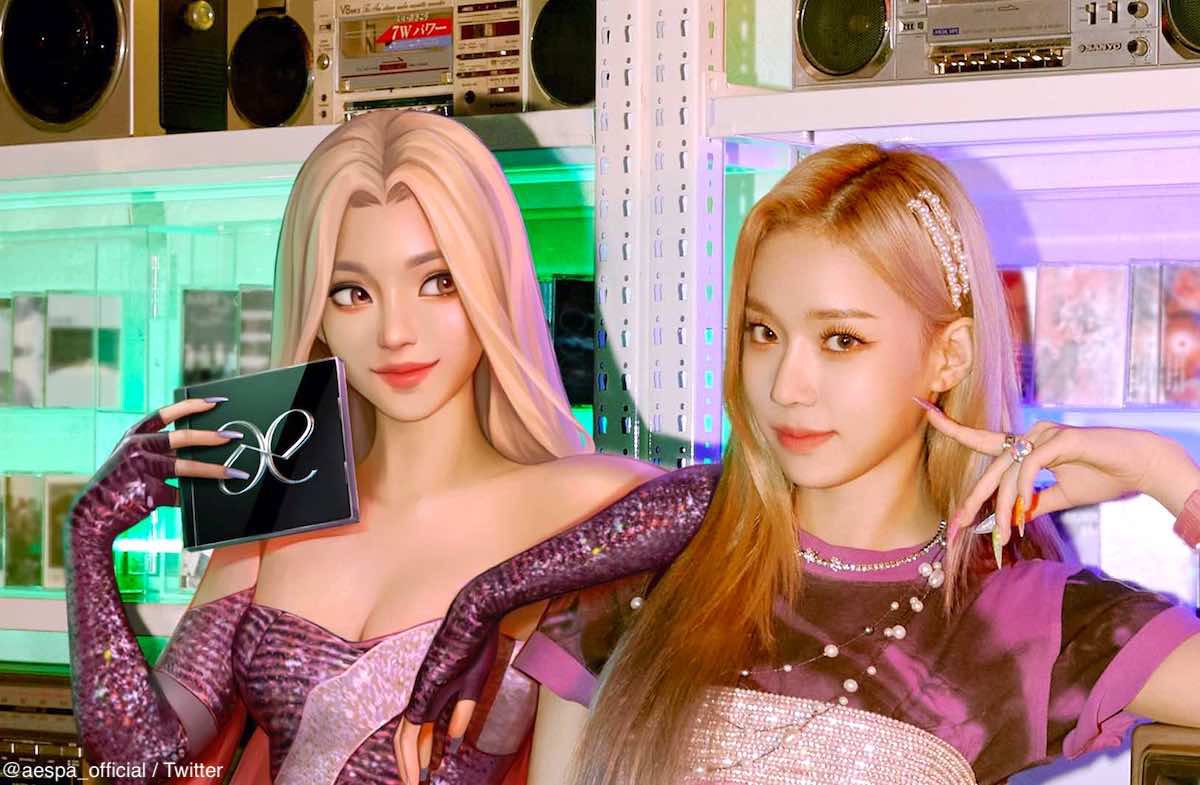 こうゆー時のためにアバターいるんじゃないのか？？

#aespa #winter #冬子