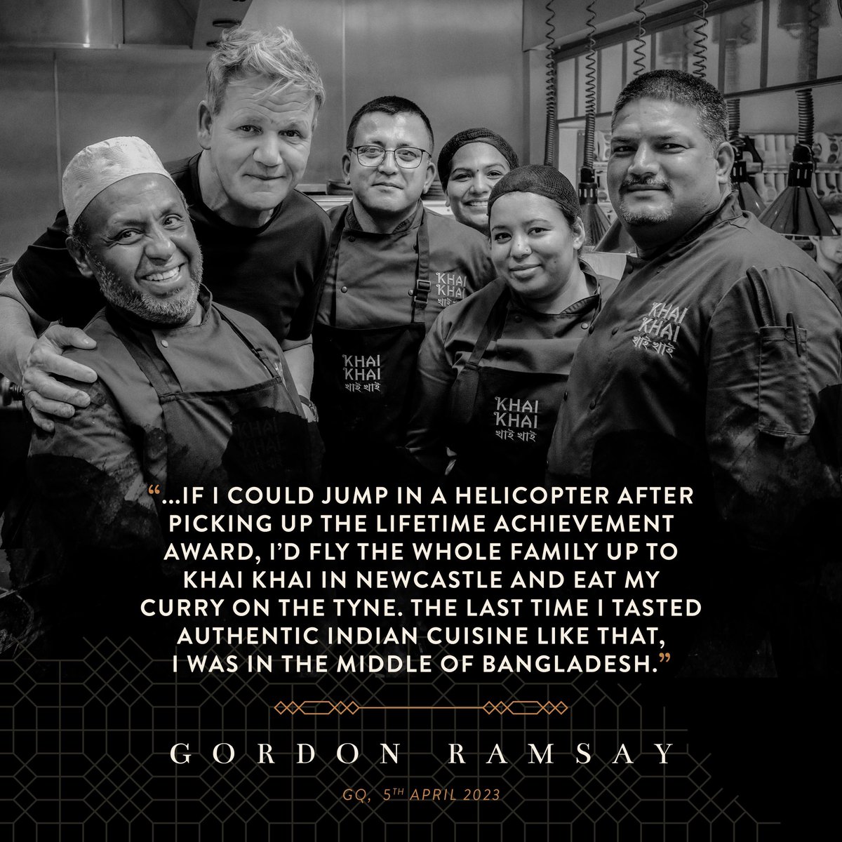 World renowned chef <a href="/GordonRamsay/">Gordon Ramsay</a> mentioned us recently in an interview with <a href="/BritishGQ/">British GQ</a> - read the full article here gq-magazine.co.uk/lifestyle/arti…