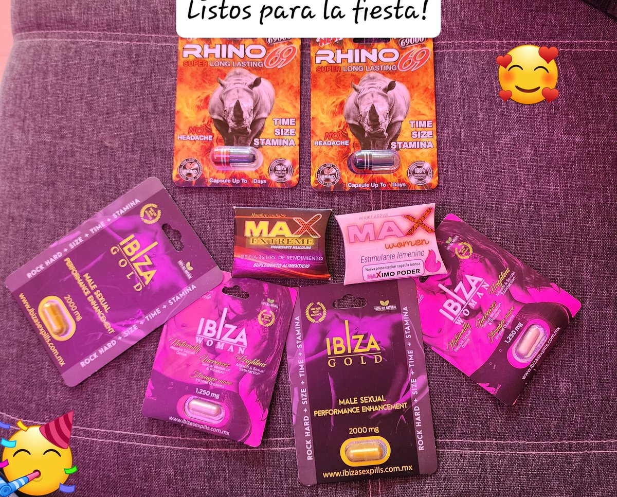 Temptation_sexs's tweet photo. Listos para la diversión!
Que no te falten para la fiesta! 🍻🍺👨❤️💋👨👩❤️💋👩👩❤️💋👨🥳🥳
#findesemana #findesemanasexual #findesemanacachondo #sexo #sexorico #sexodelicioso #vigorizantes https://t.co/3dyQsRkejF