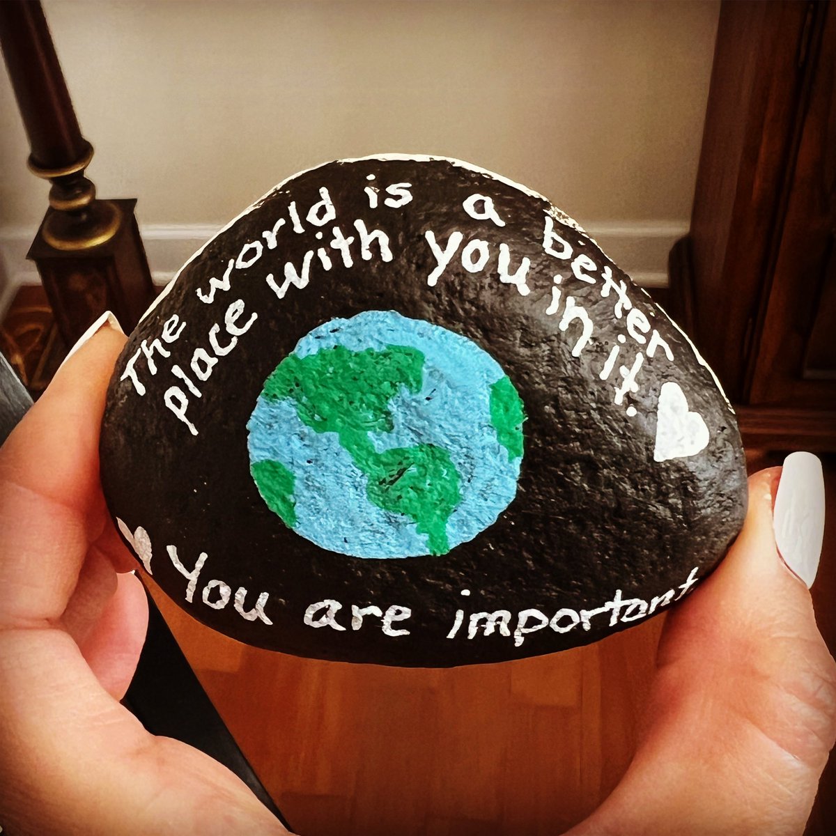 NIllinoisRocks's tweet image. True story! You are needed here. 🩵🌎💙
#northernillinoisrocks #kindnessrocks #thekindnessrocksproject #rockpainting #painthidefindrocks #rockart #Nilliniosrocks #rockpaintersofinstagram #rockpainter #actsofkindness