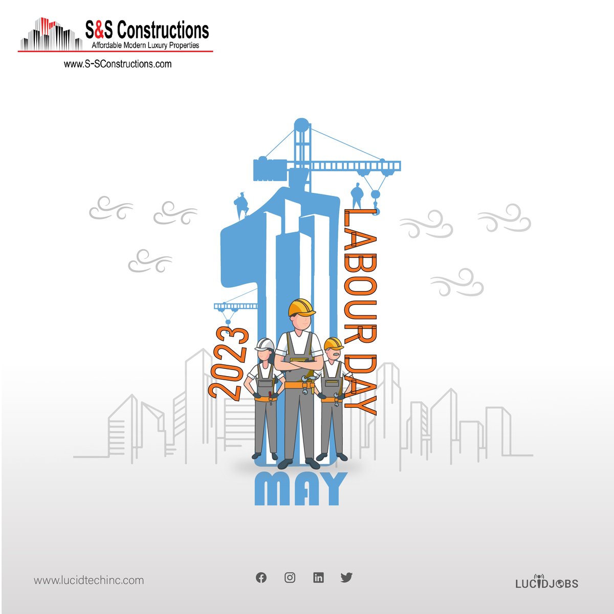 SandSconstruct2's tweet photo. Labour Day is not just a day off work; it's a day to honor the dignity of labor and the value of workers. 👨‍🏭👷‍♀️

Remember to thank the workers who keep our communities thriving on this Labour Day! 😊

#labourday #mayday #workersrights https://t.co/KSgdxpnxcV