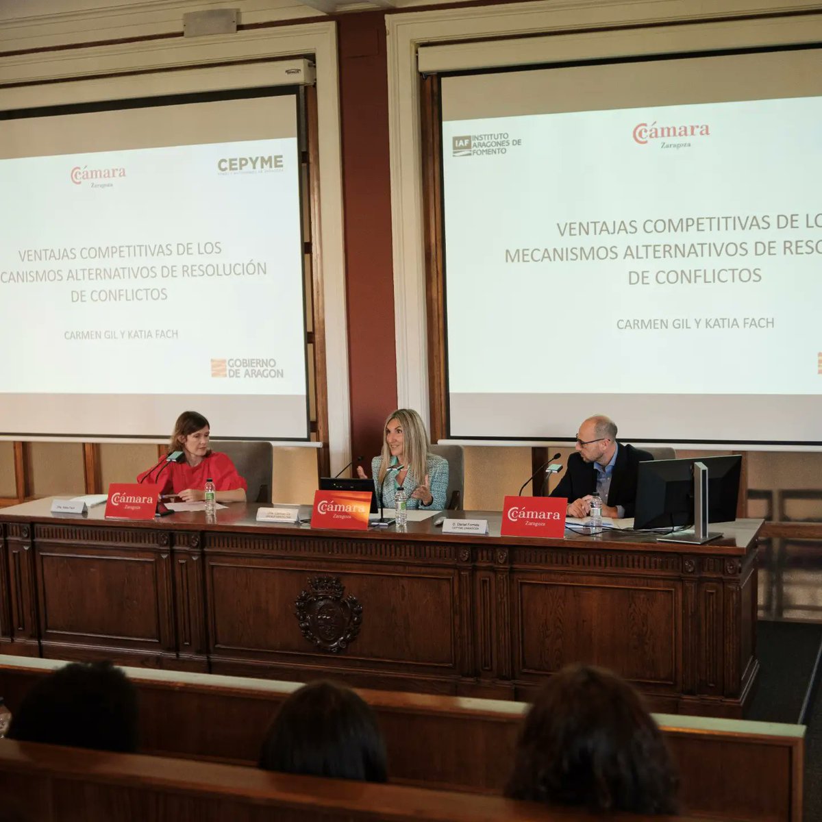 carmengilcagil's tweet photo. Gracias a @cepymezaragoza @AragonEmprende y @camarazaragoza por invitarme y poder compartir ayer, con todos vosotros, las ventajas competitivas de la #mediación para la #empresa y casos de éxito.
➡️ La mediación ha llegado para quedarse en la empresa. https://t.co/TbsDPUIV6s