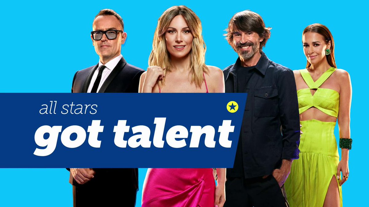 HOY, en 'Got Talent: All-Stars' 🛎 @jorgeblass, juez invitado ⭐ Un ganador de 'Got Talent Italia', un finalista de 'America’s Got Talent' y dos de 'Britain’s Got Talent', entre otros A las 22:00h, en Telecinco, con @Santi_Millan, @Edurnity, @ristomejide y Paula Echevarría