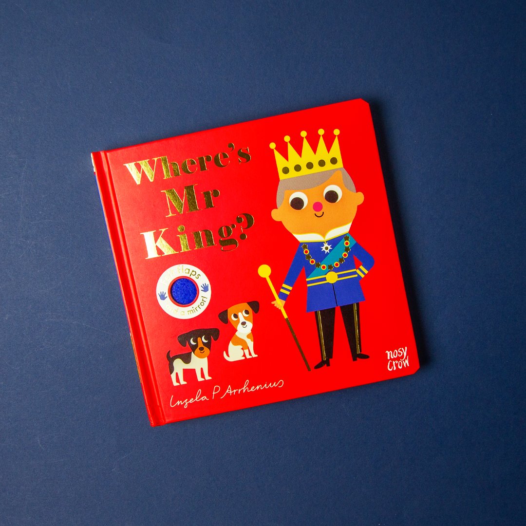 BOOKSetc_online's tweet photo. RT/follow to enter our weekend giveaway!

Not long until the #Coronation of King Charles III 👑 celebrate with your little one and share Where's Mr King? with them, from the delightful Felt Flap series.

Our blog has the deets: https://t.co/qZzdtov5A2 @NosyCrow https://t.co/qZv6OAruIb