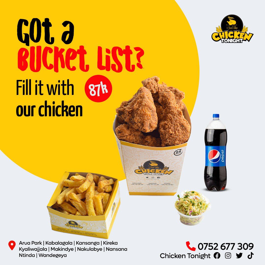 SirDavidKN's tweet photo. Tag a friend you would finish this bucket of chicken with. https://t.co/EiutIqCG6r