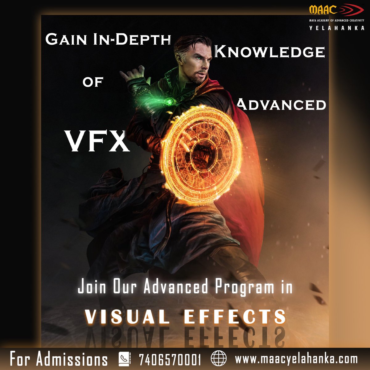 maacyelahanka's tweet photo. Join the course and get ready for a bright career in the VFX industry.
#vfx #visualeffects #vfxtraining #vfxartist #vfxartistry #vfxinstitute #vfxcareer #vfxcourses #3Dfilmmaking #MAACIndiaOfficial #MAACYELAHANKA #Yelahanka #Maacyelahanka #Bengaluru #foodie #yelahankanewtown https://t.co/yTZgH9UJCK