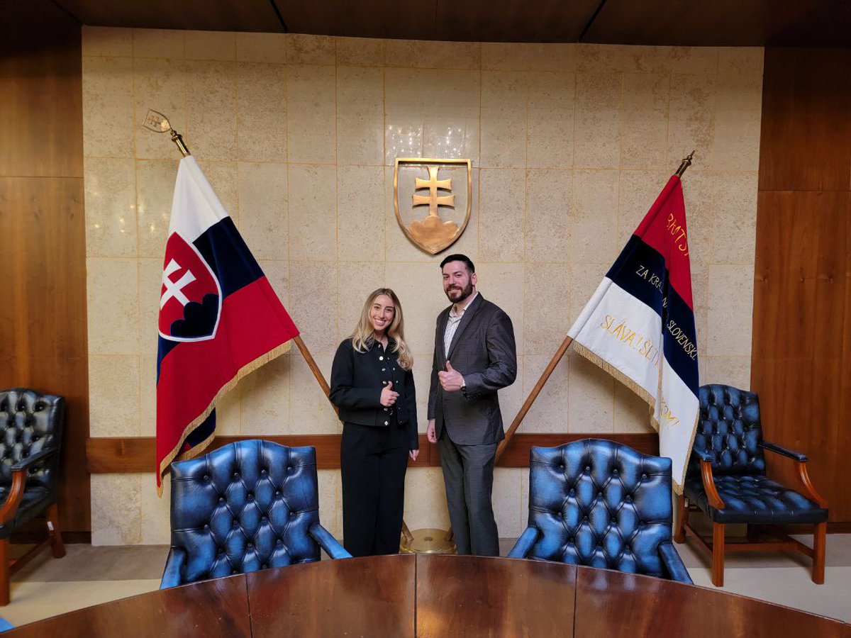RNRenewal's tweet photo. Our Executive Director @MarkIvanyo visited Bratislava for meetings with the Slovakian @SmeRodina party and @MladiSmerodina.

He discussed the importance of family values and restricted immigration. https://t.co/R8Rz4kuZRr