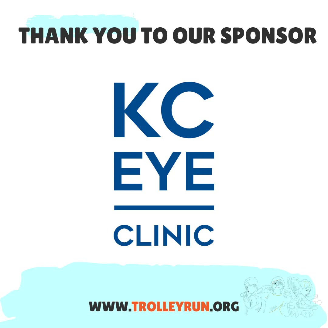 HUGE thank you to our sponsor KC Eye Clinic! A longtime supporter of CCVI, we're proud to have their runners and volunteers out on the course Sunday!