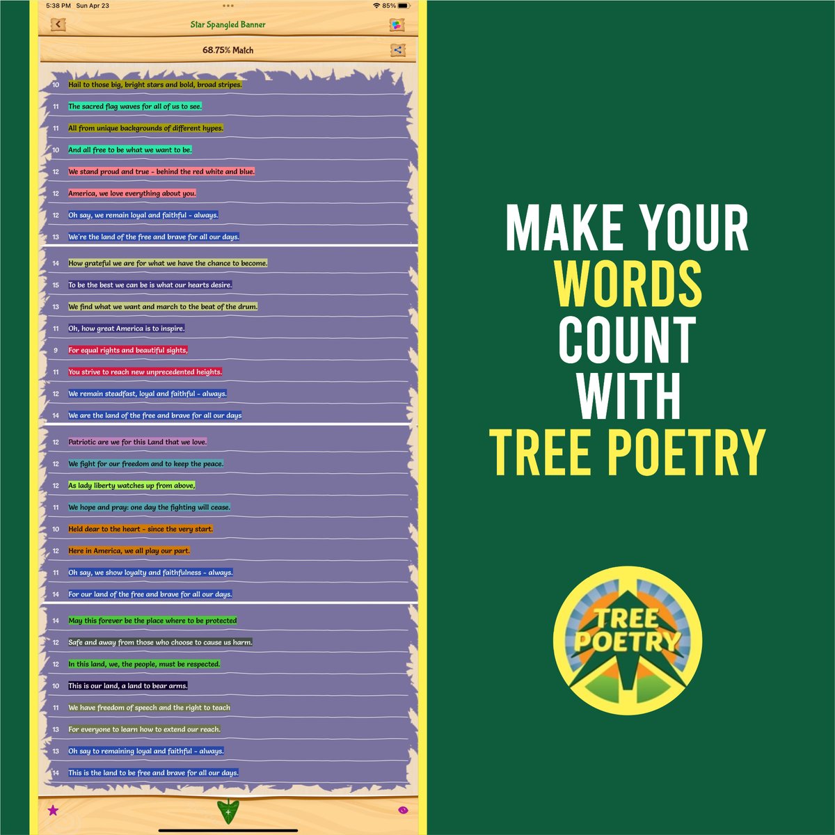 TreePoetryApp's tweet photo. Gift your talent for a cause with Tree Poetry. Collaborate with talented writers and support charities by creating unique poetry. Make your words count and contribute to the betterment of society.

#Page1 #Bookofleaves #Treepoetry #Treepoets #charitable #NFTs #nft4good #Coinbase https://t.co/oBaZGiUJKO