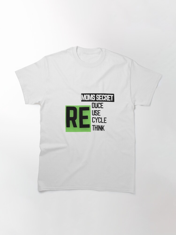 Mothers day gifts. REDUCE REUSE RECYCLE RETHINK T-shirt redbubble.com/people/yadavob… via @redbubble