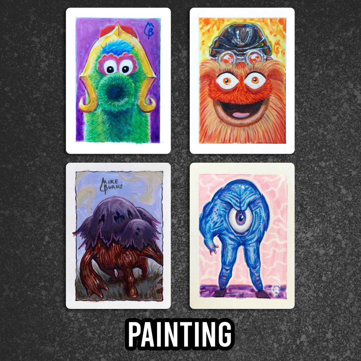 MikeBurnsArt's tweet photo. I've added a bunch of pre-sketched/painted APs to the store. 

If you'd like to commission a AP back sketch, you can use the new Add-On Feature: https://t.co/lICf0Kgh2x https://t.co/kjtW9u0deC
