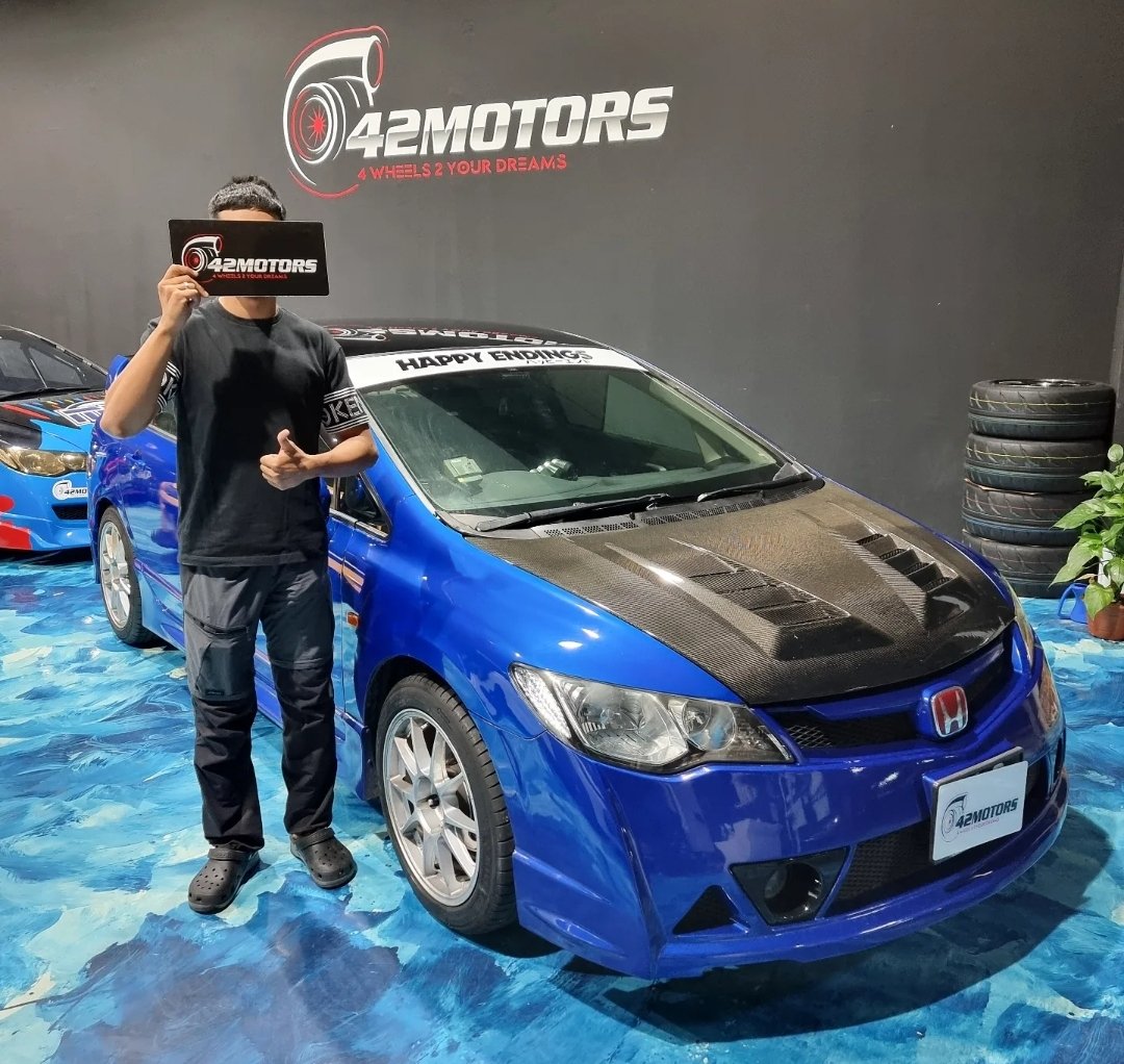 42motorssg's tweet photo. Succesfully handed over to client.✔#42Motors #4Wheels2YourDreams #Honda #Civic #CivicFD #HondaCivicFD #FD4 #Mugen #SgCarMart #Carousell https://t.co/iAsraTXYgI