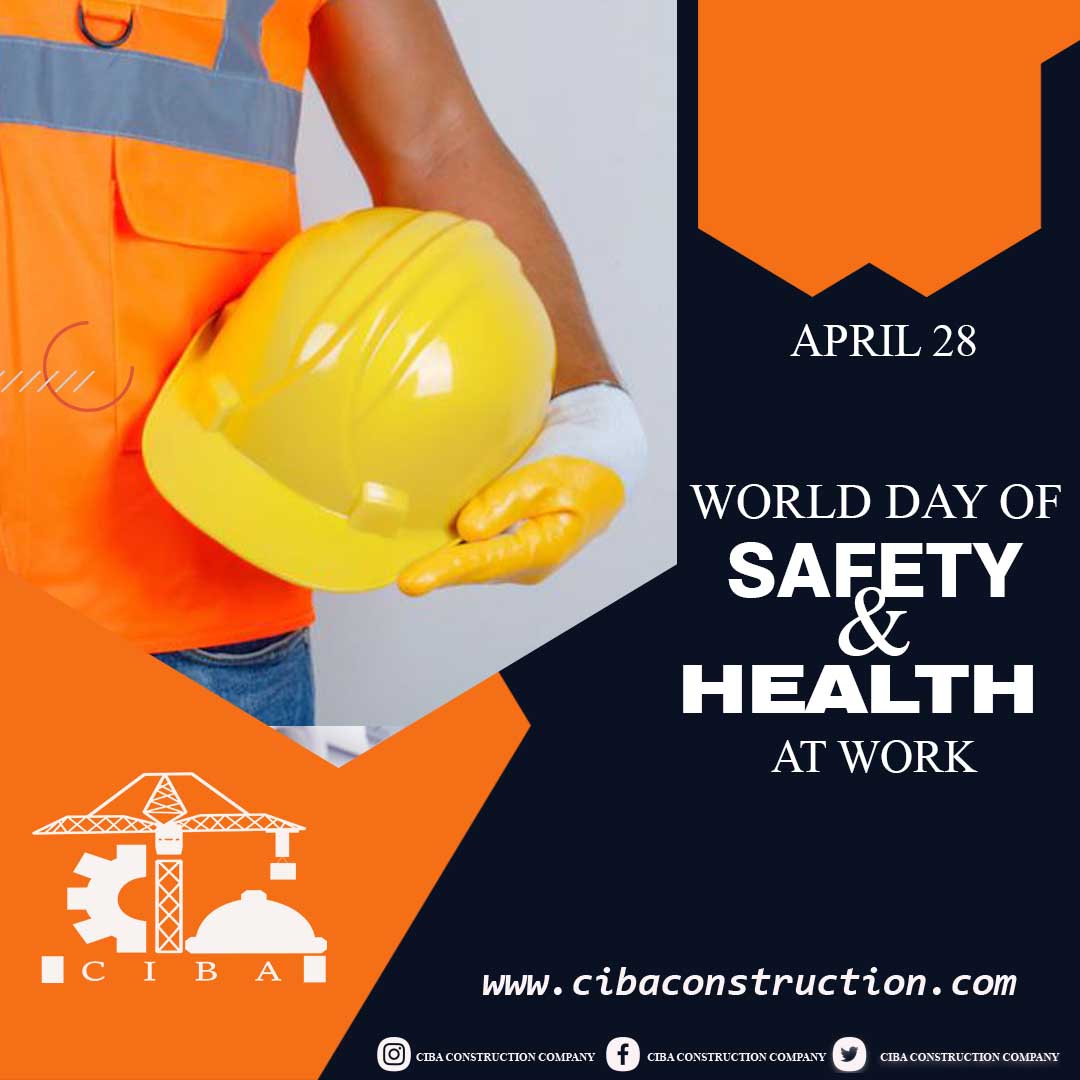 We assure safety and health at every step. #worlddayforsafetyandhealthatwork  #civilconstruction #building #constructionindustry