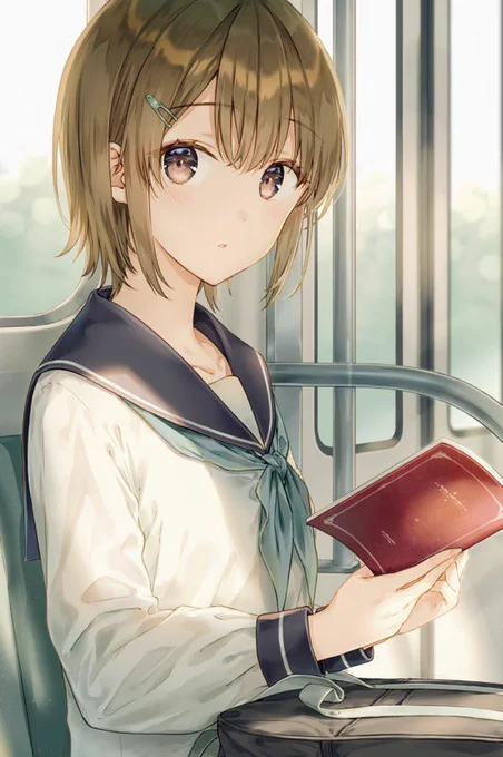 朝の電車