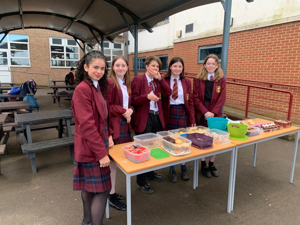 TheCryptSchool's tweet photo. Huge well done to our #CryptYr9 students who raised £114.75 in their cake sale for @womensaid! 👏👏👏 https://t.co/kfUw8JF0Xe