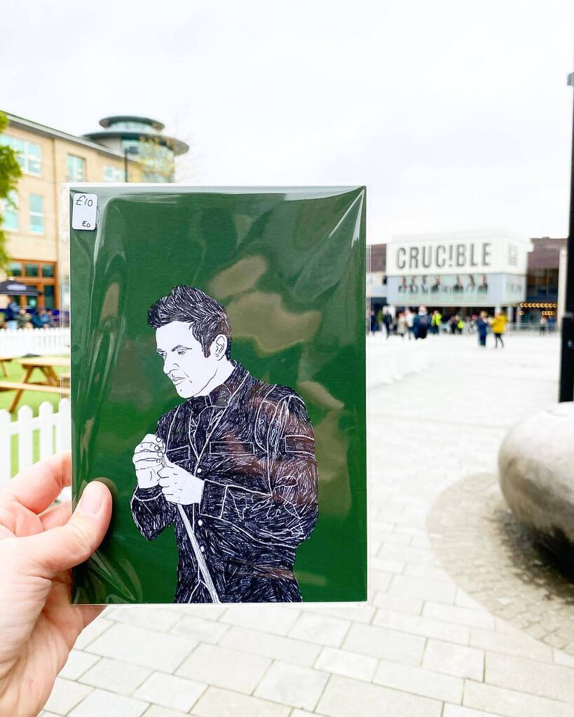 Ronnie O’Sullivan prints available from the Sheffield Makers Winter Gardens now!

Maker @ellaosbornes 

#snooker #uksnooker #wintergarden #sheffield #sheffieldwintergardens instagr.am/p/CrlJWGiMQ6H/