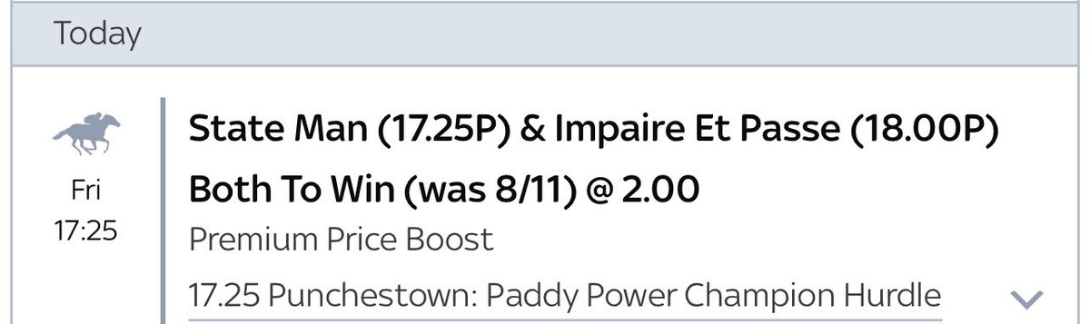 FishyZTips's tweet image. 🐎Fishy’s Pony Pick🐎

Two really strong horses who are looking to win comfortably🔥🔥🔥

Sky bet boost takes these two up to evens 💰💰💰