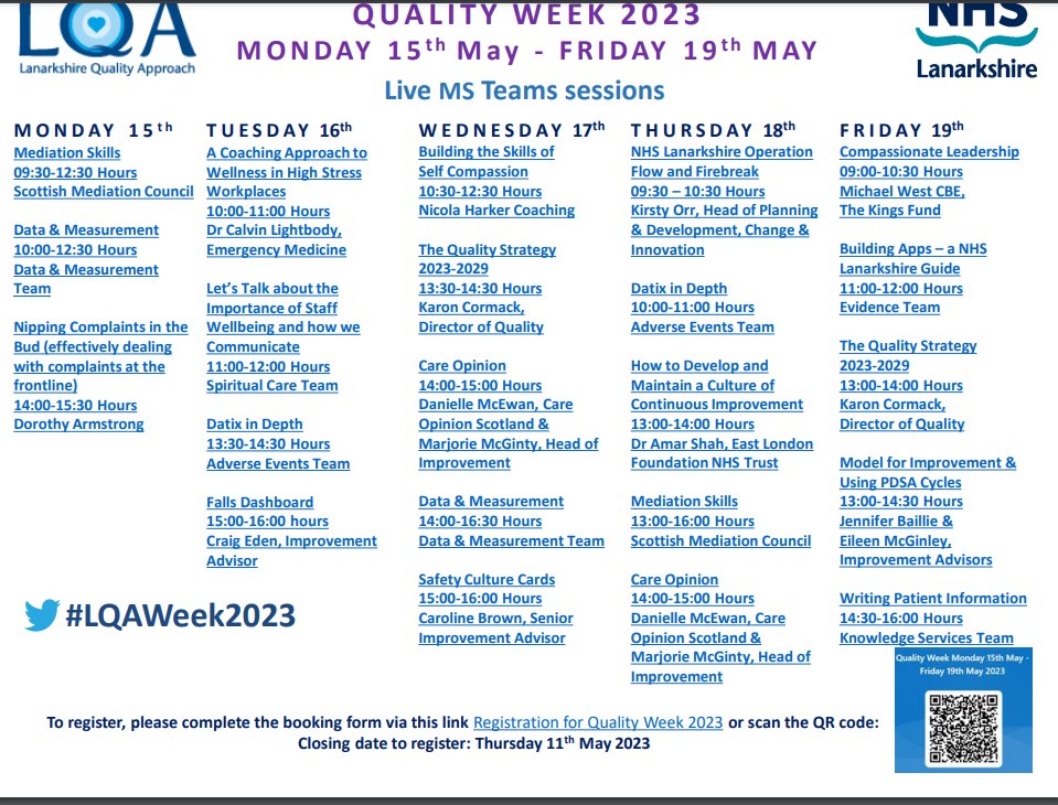 Lanarkshire Quality Approach tweet media