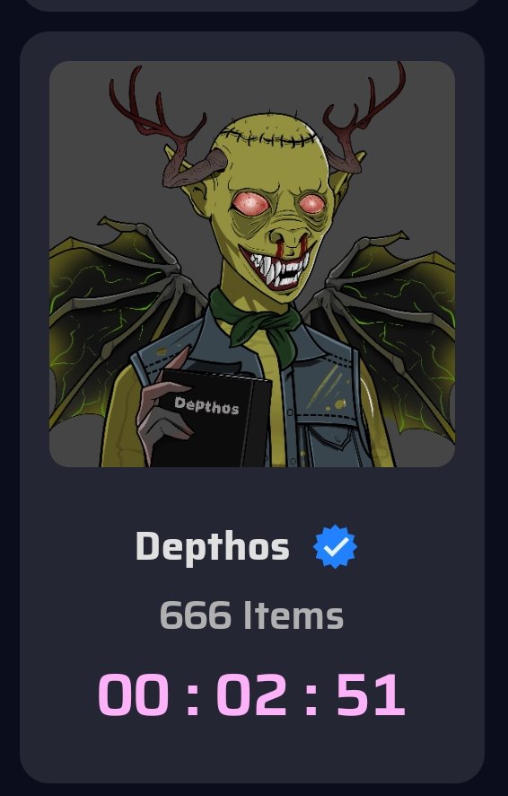 Testnet Mint is Live 

Go mint your Depthos Testnet NFT
suitestnet.souffl3.com
 1) Click on Depthos 
2) connect your sui testnet wallet
3) Must have 1 Sui testnet token

Click Mint 

#Whitelist #Suinami #SuiNFT