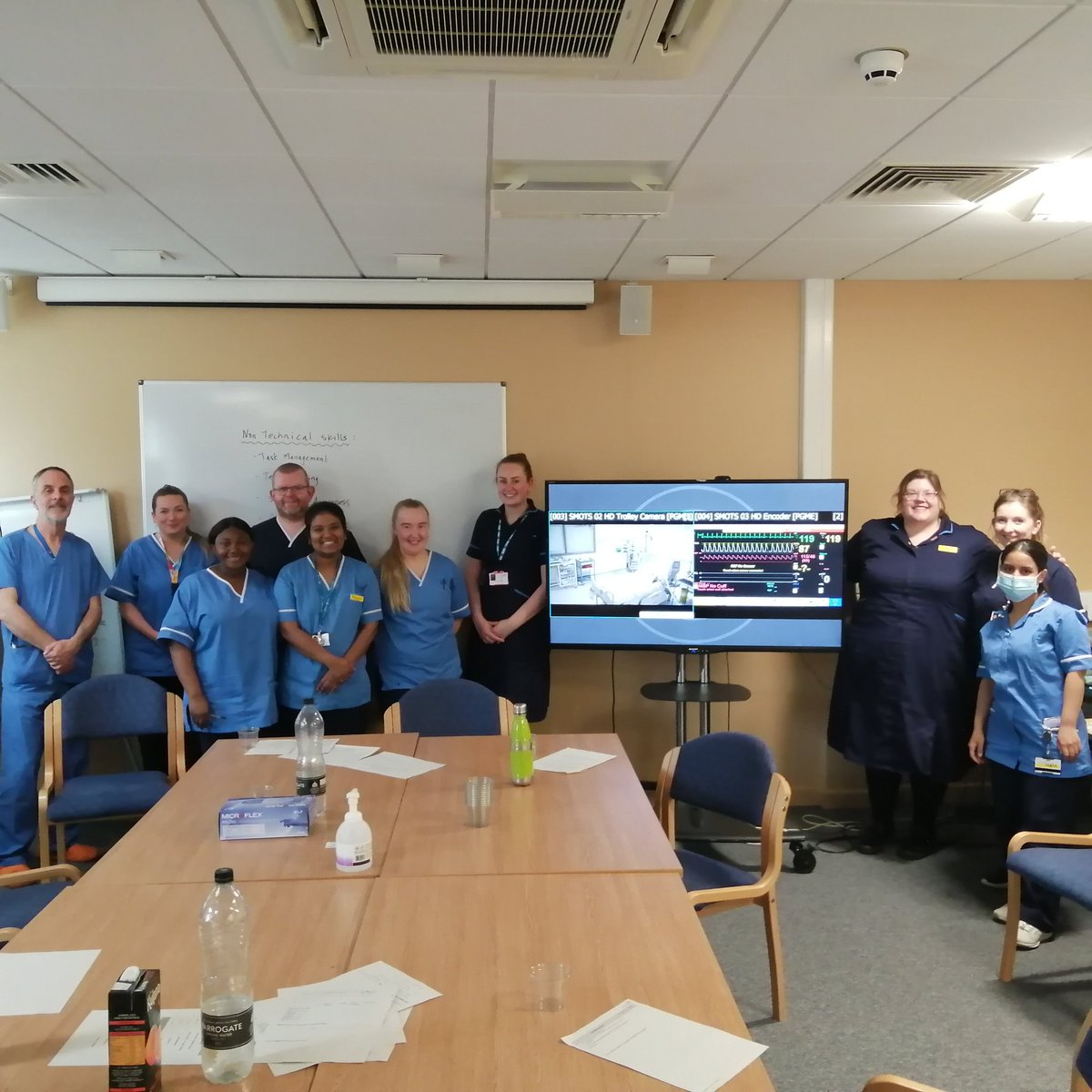 BPorhel's tweet photo. Cross site education in full swing! Simulation day in critical care is on every last Friday of the month! https://t.co/hPItQUwyJo
