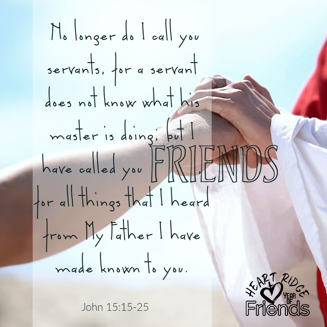 Heart_Ridge's tweet photo. It's Friendship Friday!!  Our theme for not only our summer camps, but also for the rest of the Liturgical year is Friendship.  We just want to take Fridays as a day to remind you all to think about your friendships.  Do you think of Jesus as a friend? https://t.co/wklGR3U2WV