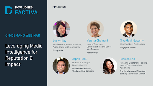 DowJones's tweet image. See how experts in #corporatecommunications overcome key challenges in the field, tackle certain issues and leverage actionable intelligence when managing and building #corporatereputation. Watch the recording here: bit.ly/3iSCVln