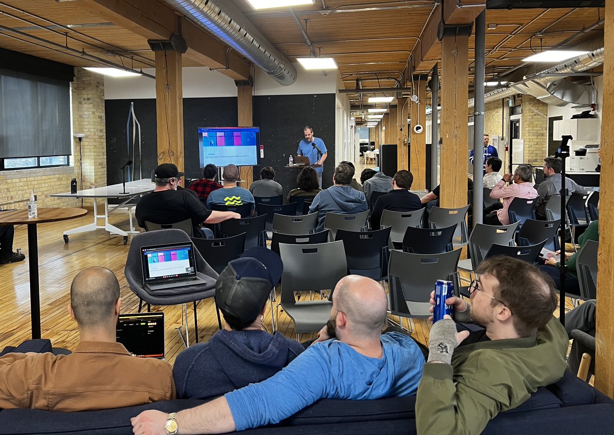 Thank you to our amazing attendees for making our latest #talksandhops event on #GitHub Safe-Settings and observing #Kubernetes a success! 

Shoutout to our speakers, Simon Garcia Jaramillo &amp; James Doherty, and partners <a href="/Lacework/">Lacework</a> &amp; <a href="/sysdig/">Sysdig</a>  for their support. 

#devops #cloud