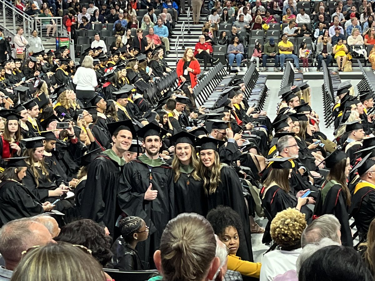 UC_ATrain's tweet photo. We could not be more proud of our first MSAT graduating class! They were the perfect people to forge a path for our future graduates and students. Everyone welcome the newest UC AT alumni! https://t.co/RYafIIWtbq