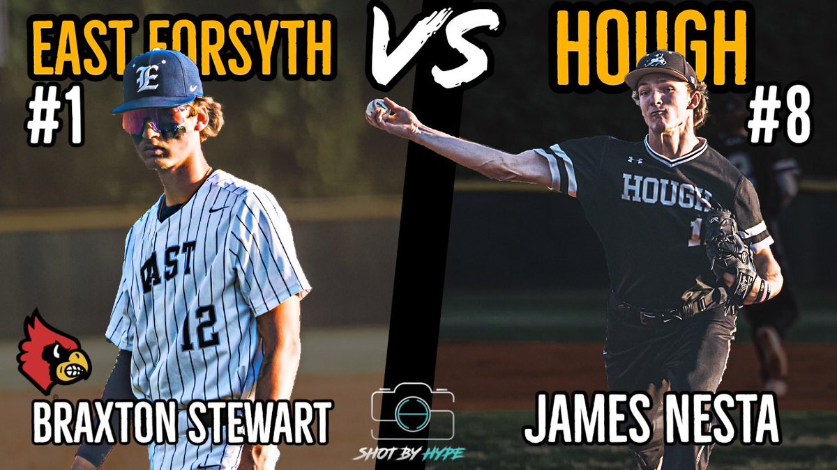 GAME OF THE YEAR | #1 <a href="/EFEaglebaseball/">East Forsyth Eagles Baseball🦅⚾️</a> Takes On #8 <a href="/HoughBaseball/">Hough Baseball</a> In 4A Battle is OUT NOW! 

youtu.be/6PSt8dGKNfM via <a href="/YouTube/">YouTube</a>