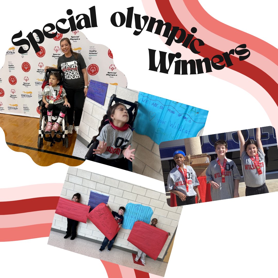 Some of our students participated and won in the Special Olympics this spring. We are so proud of them!!! 🥇🏆❤️