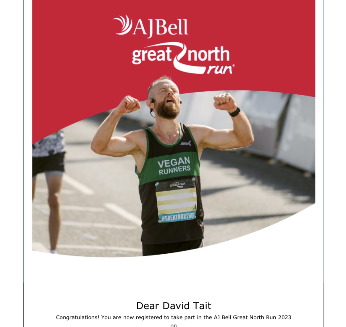 Right I’m in, running getting easier, let’s do this!!

Fundraising page to follow soon, running in aid of @CombatStress 
#veteransmentalhealth #GreatNorthRun 🏃‍♂️🏃‍♂️